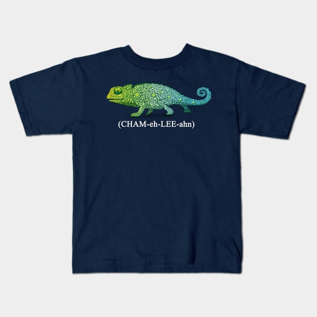 Ted Mosby's Chameleon Kids T-Shirt by BradyRain